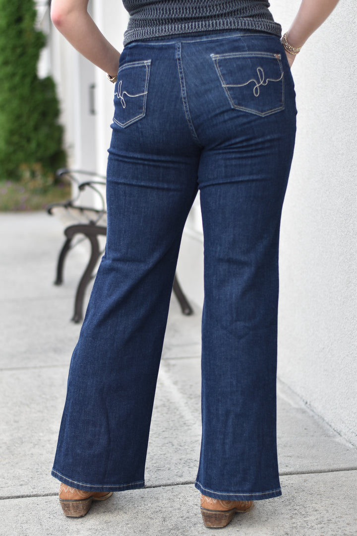 Judy Blue Wide Leg Jeans