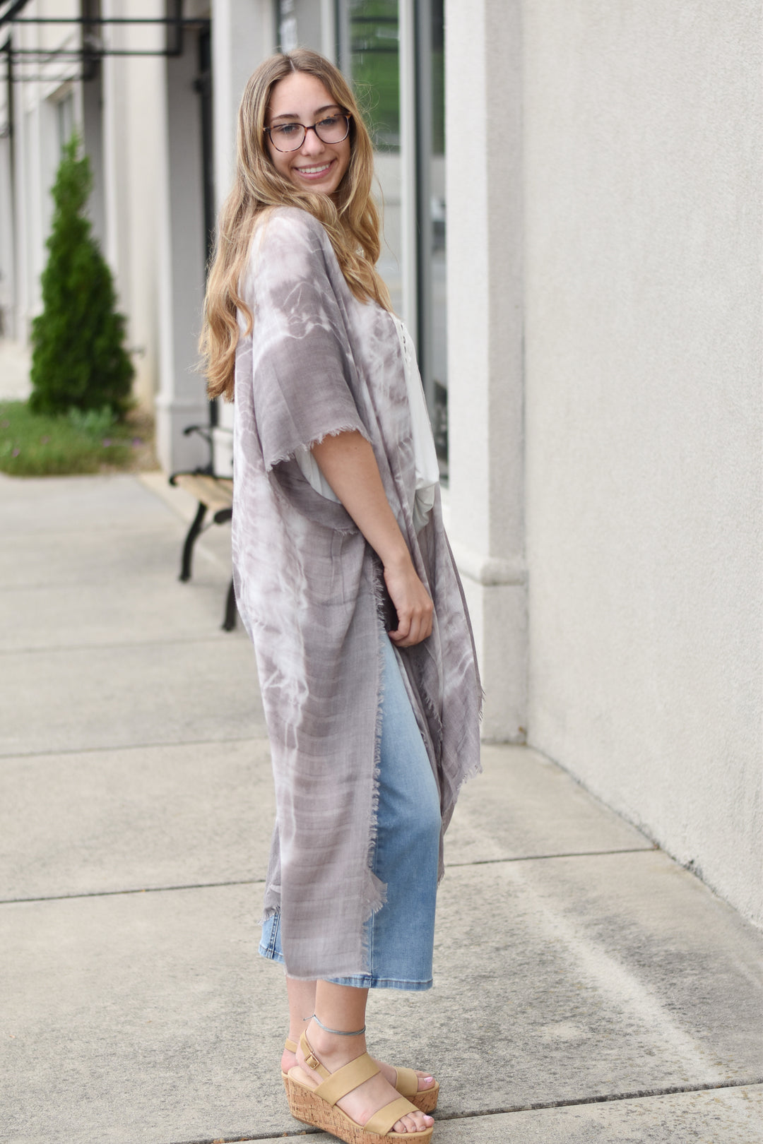 Tie Dye Kimono