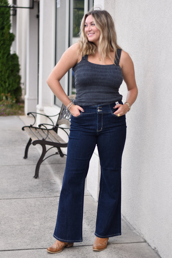 Judy Blue Wide Leg Jeans