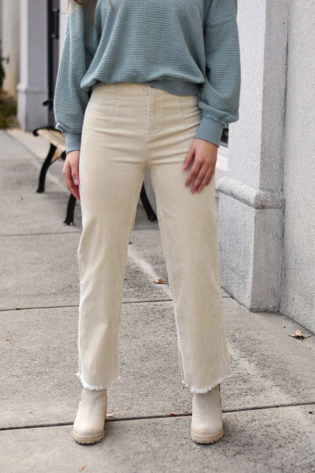 Mineral Washed Corduroy Pants