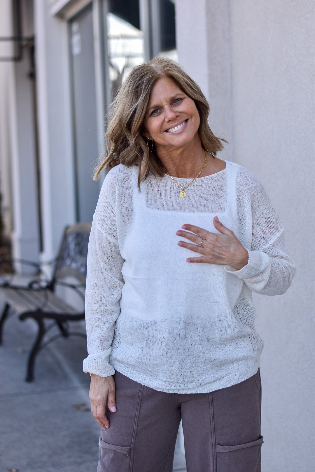 Easy Tide Boatneck Sweater