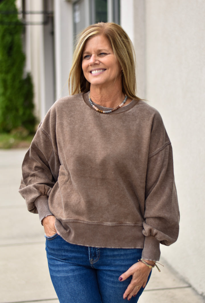 Boho Fireside Pullover