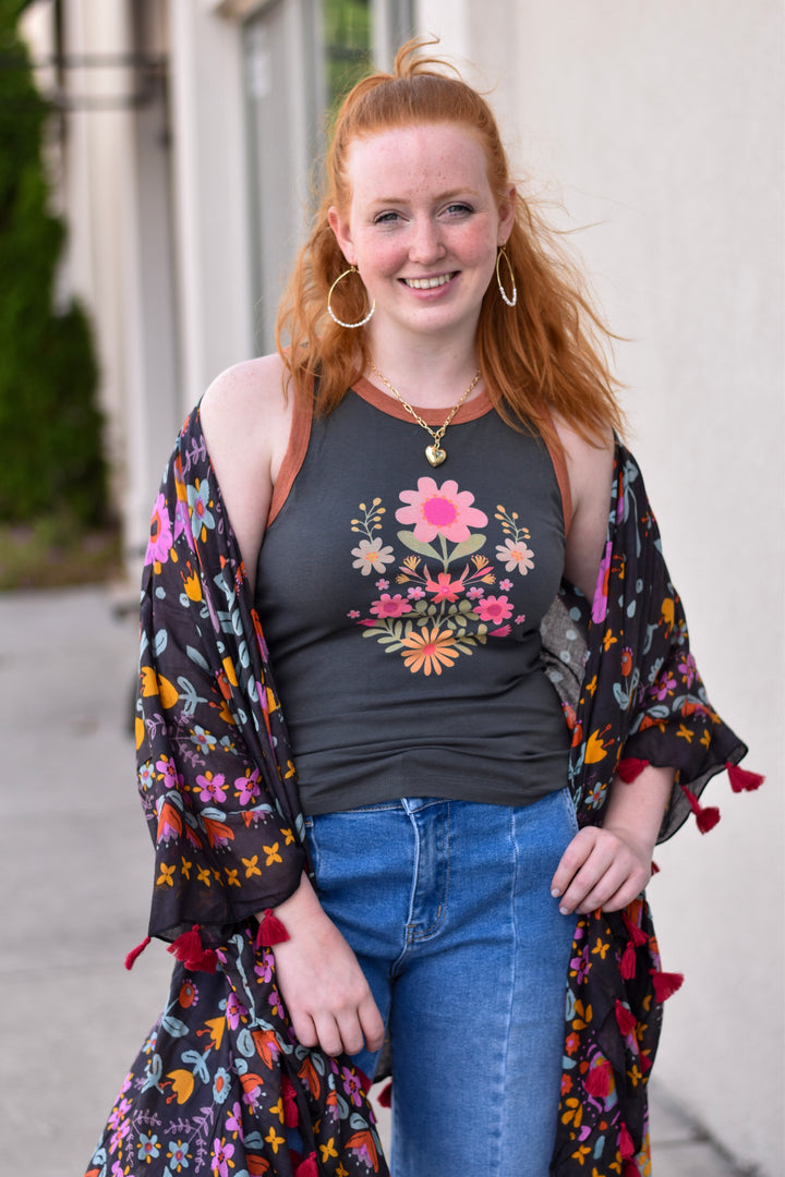Natural Life Ringer Tank Top