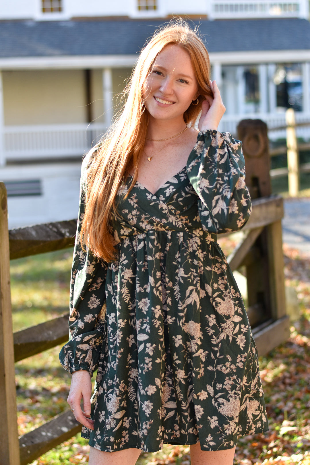 Melina Floral Dress