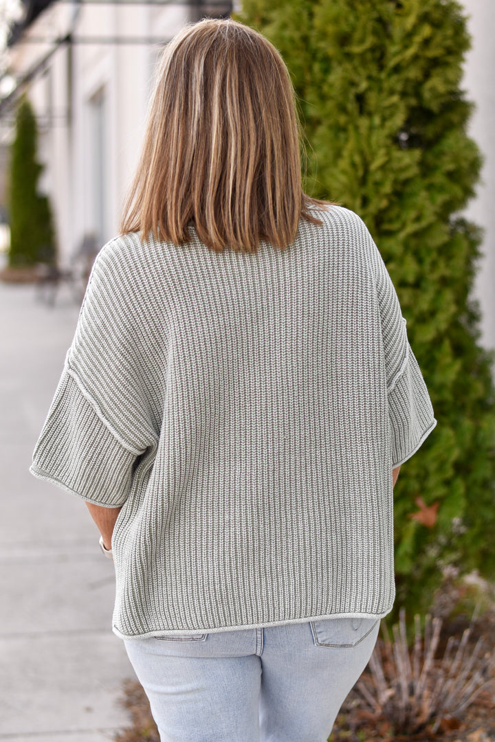 Free Spirit Raw Edge Pullover