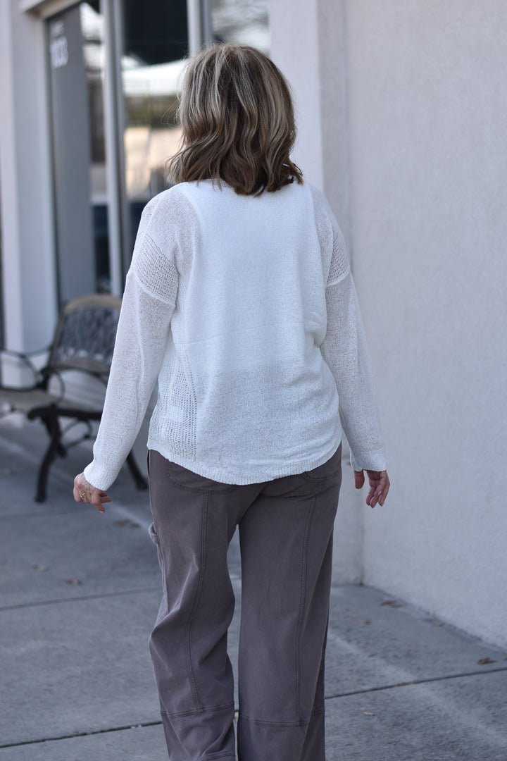 Easy Tide Boatneck Sweater