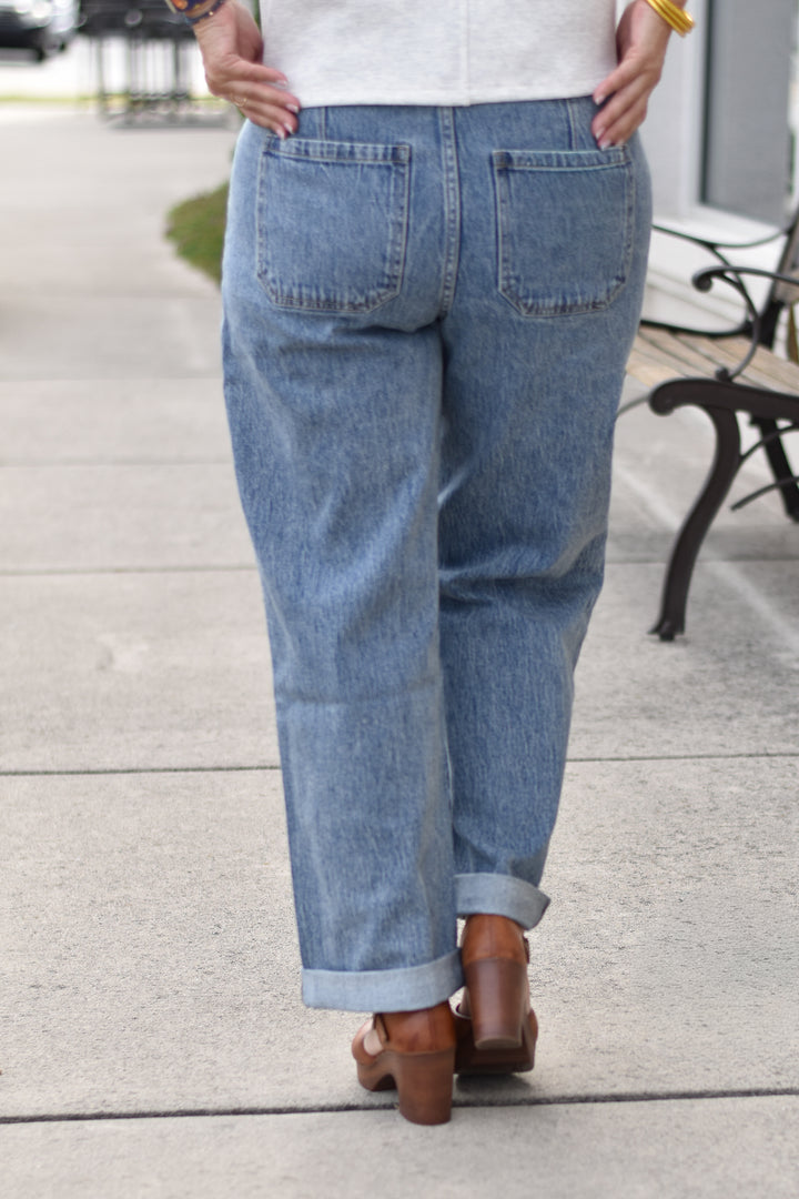Flying Monkey Cropped Horizon Jeans