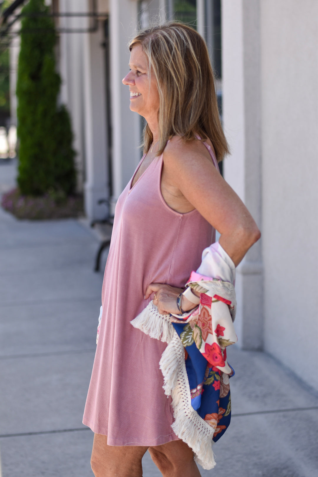 In The Groove Ribbed Knit Dress