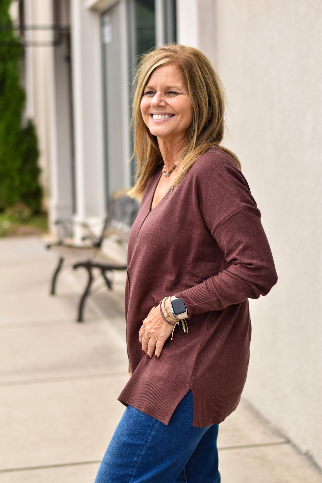 Luxe Feel V-Neck Sweater