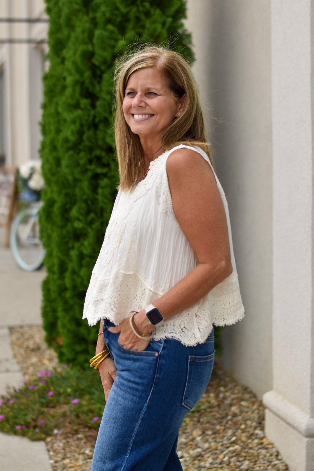 Boho Lace Whisper Top