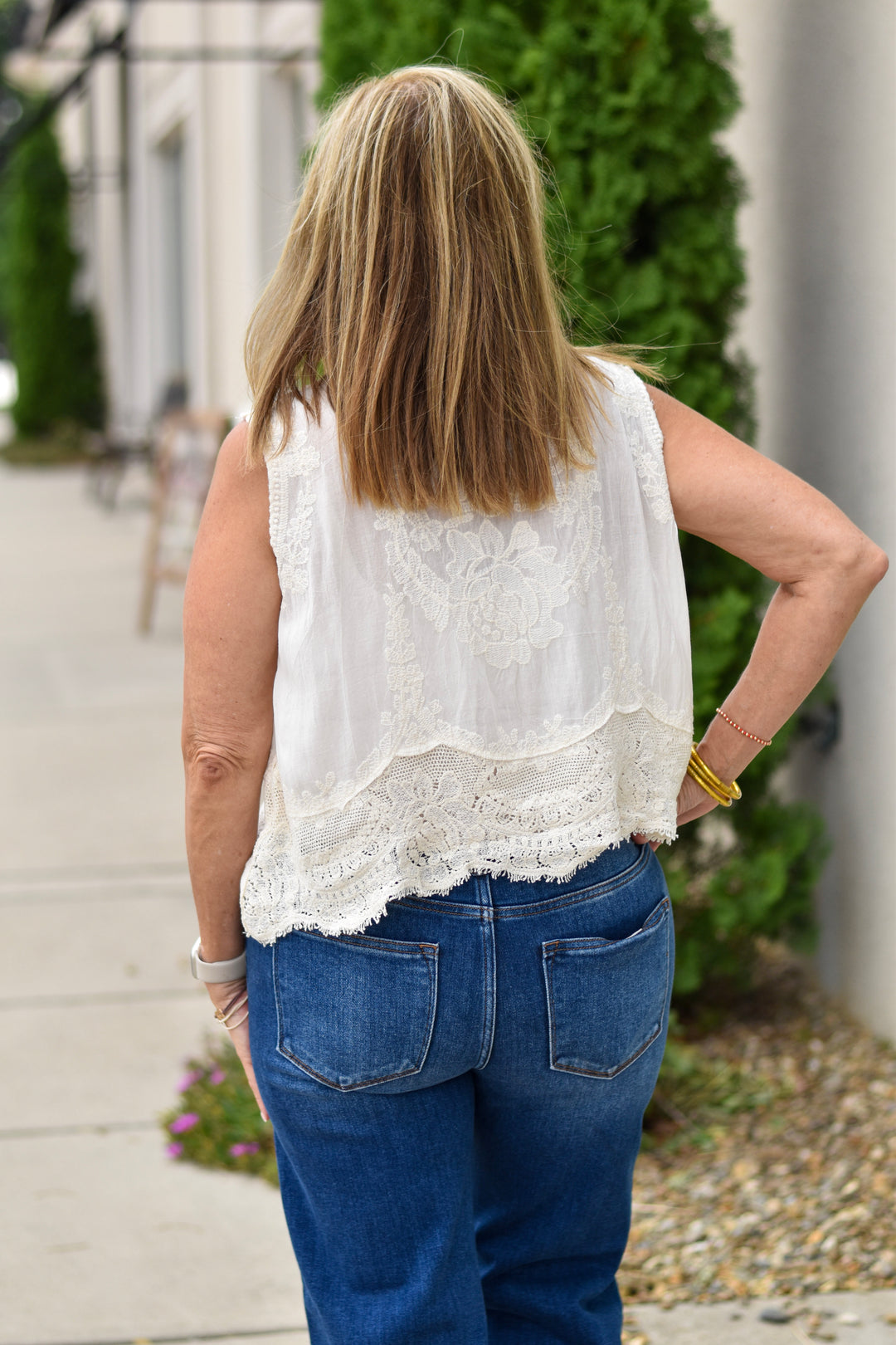 Boho Lace Whisper Top