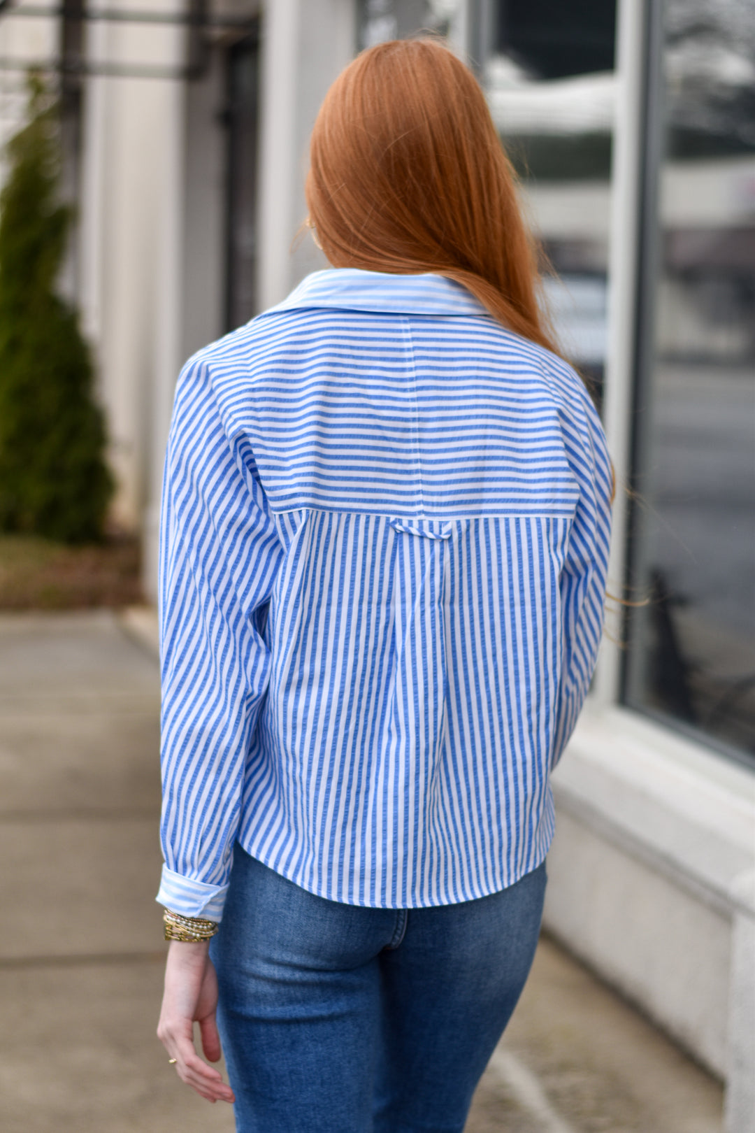 Striped Colorblock Top