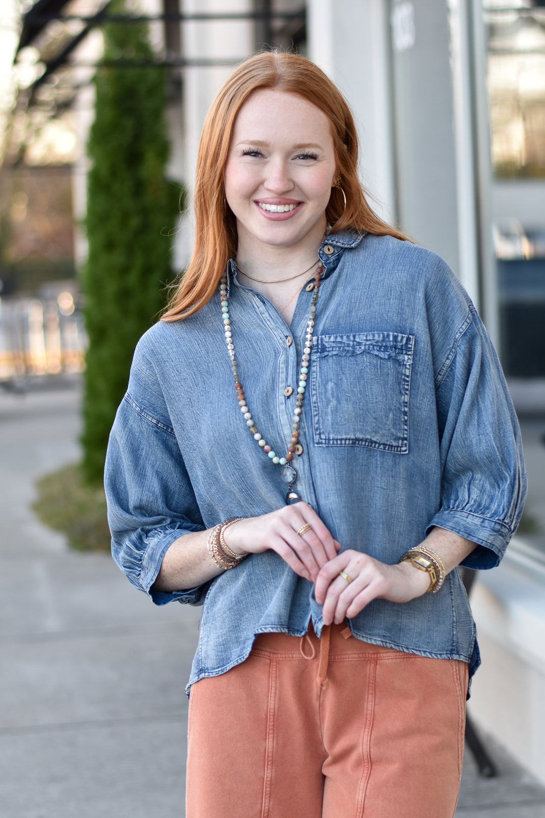 Willow Brook Tencel Top