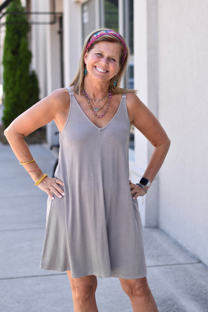 In The Groove Ribbed Knit Dress