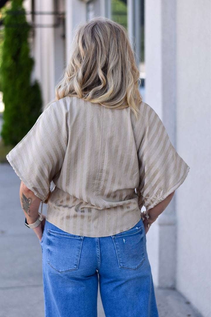 Sweet Simplicity Stripe Top