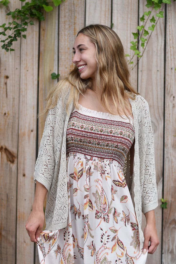 Boho Paisley Dress