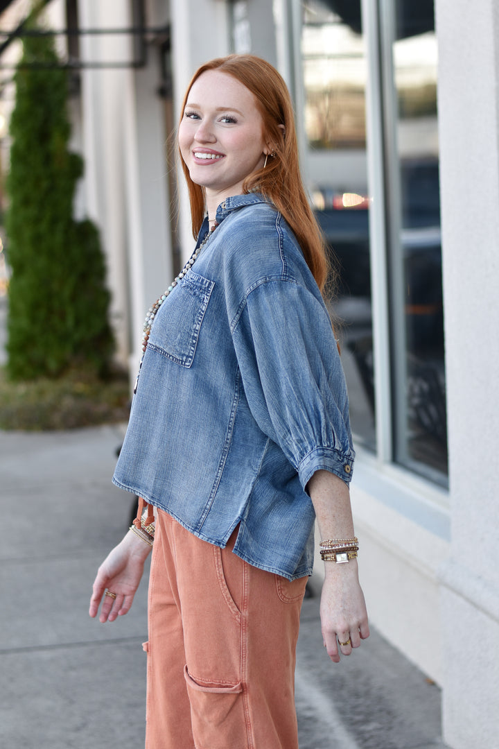 Willow Brook Tencel Top