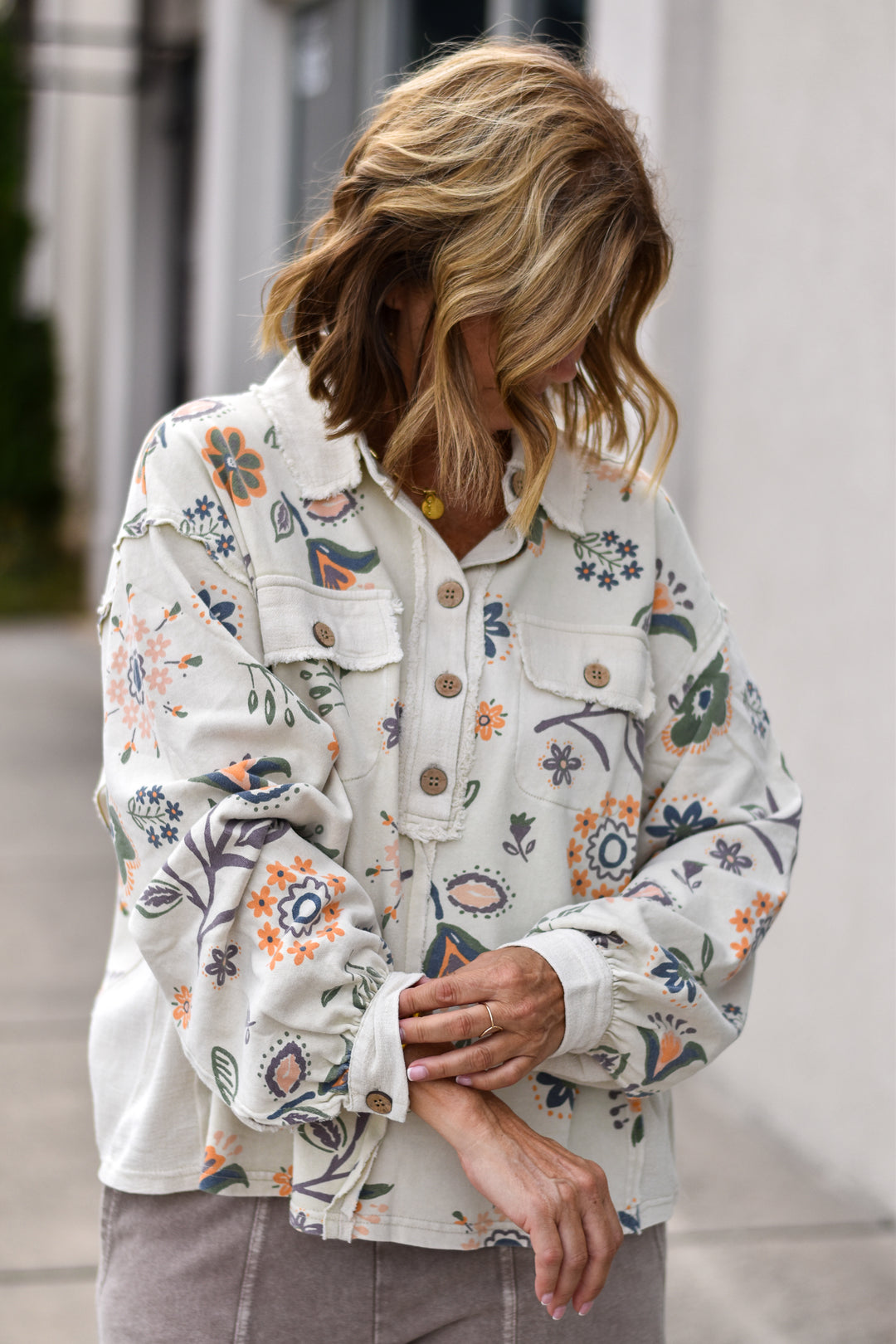 Wildflower Washed Pullover