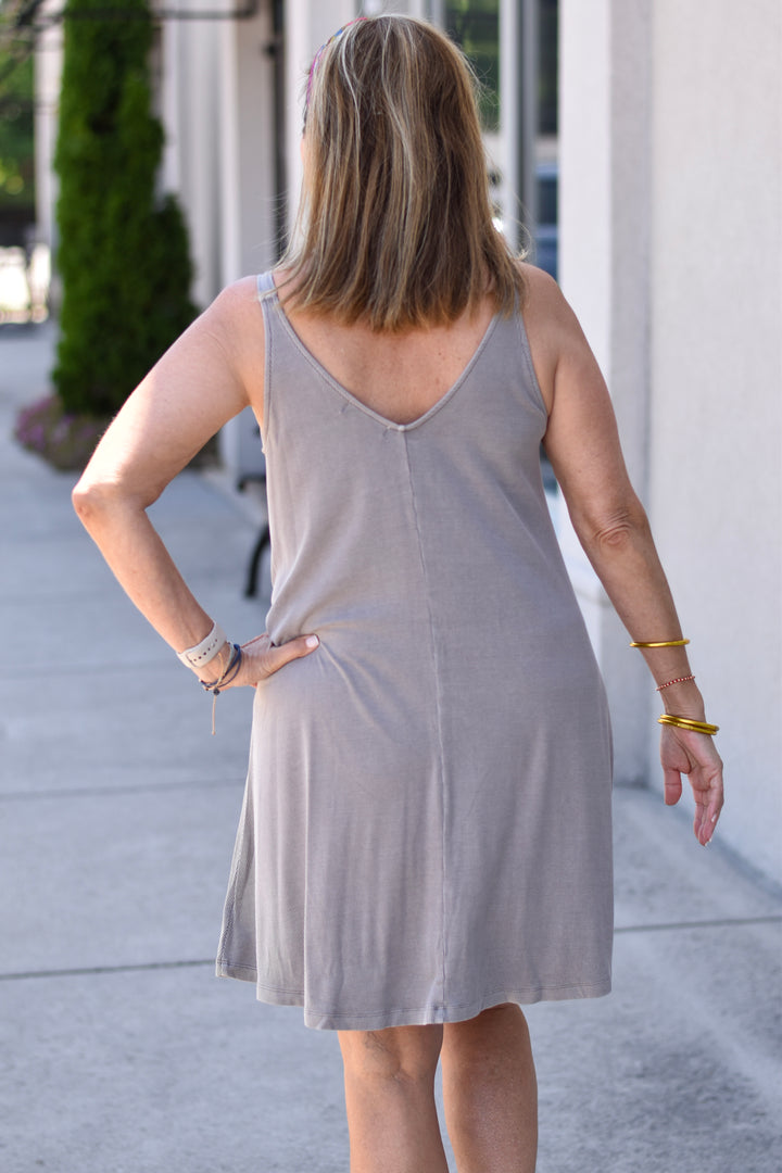 In The Groove Ribbed Knit Dress