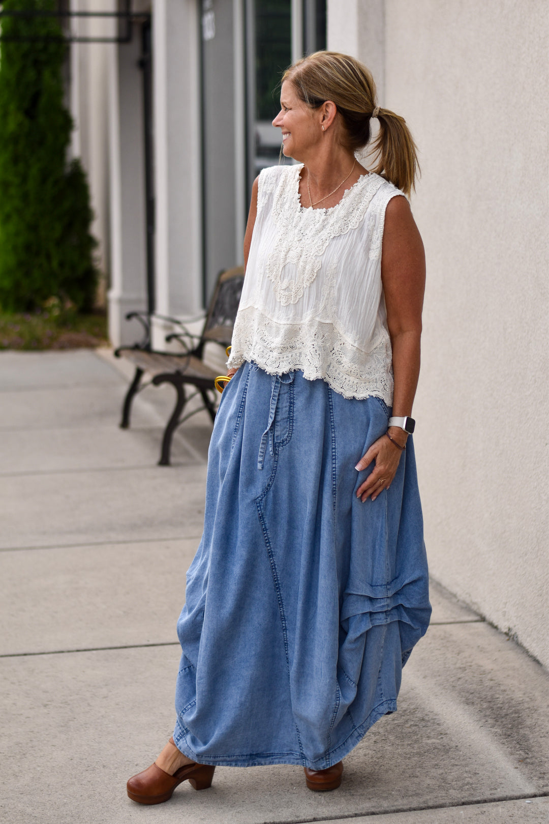 Boho Lace Whisper Top