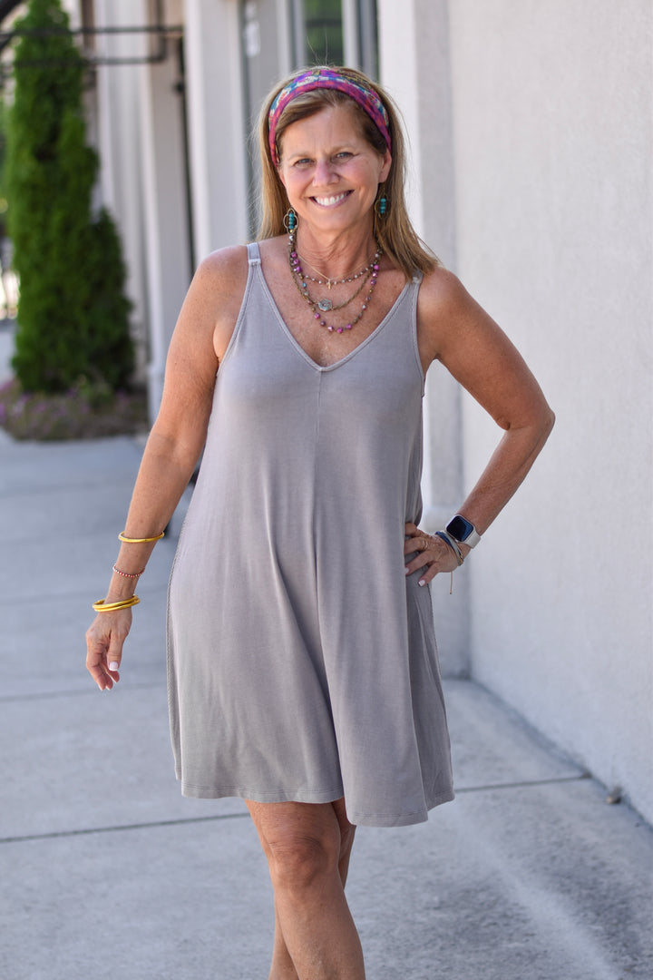 In The Groove Ribbed Knit Dress