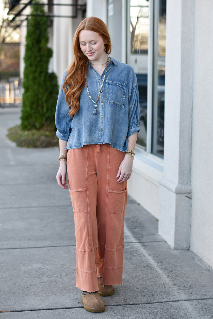 Willow Brook Tencel Top