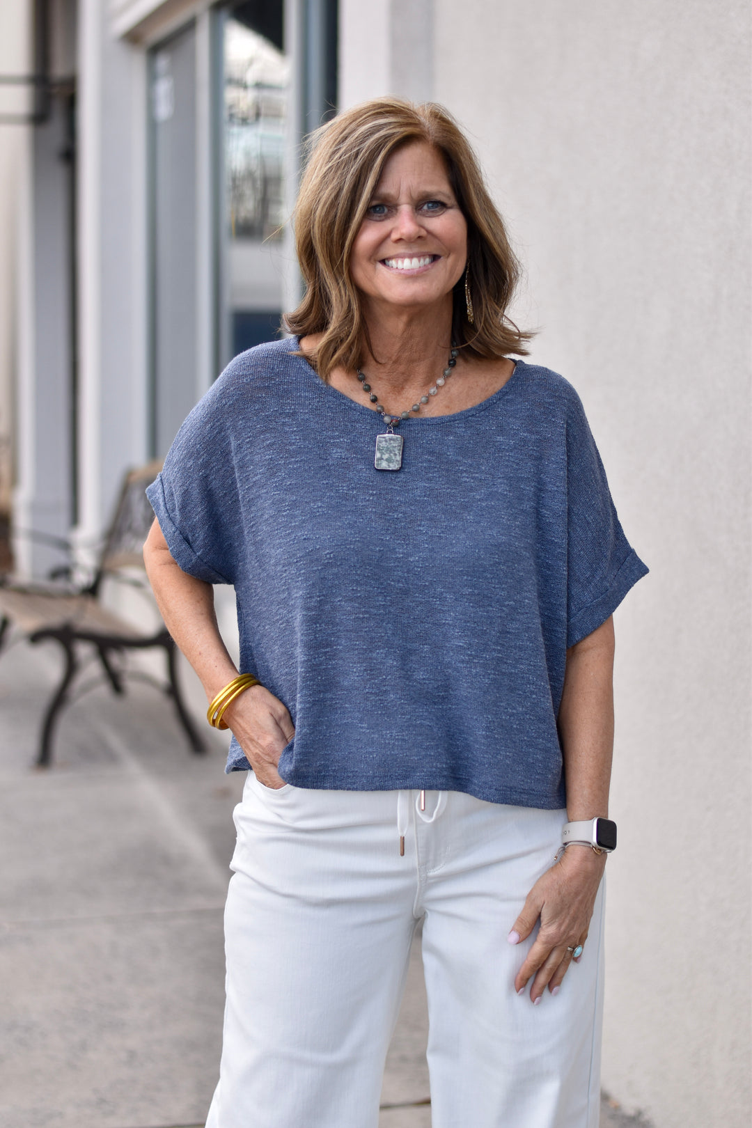 Everyday Comfort Crop Tee