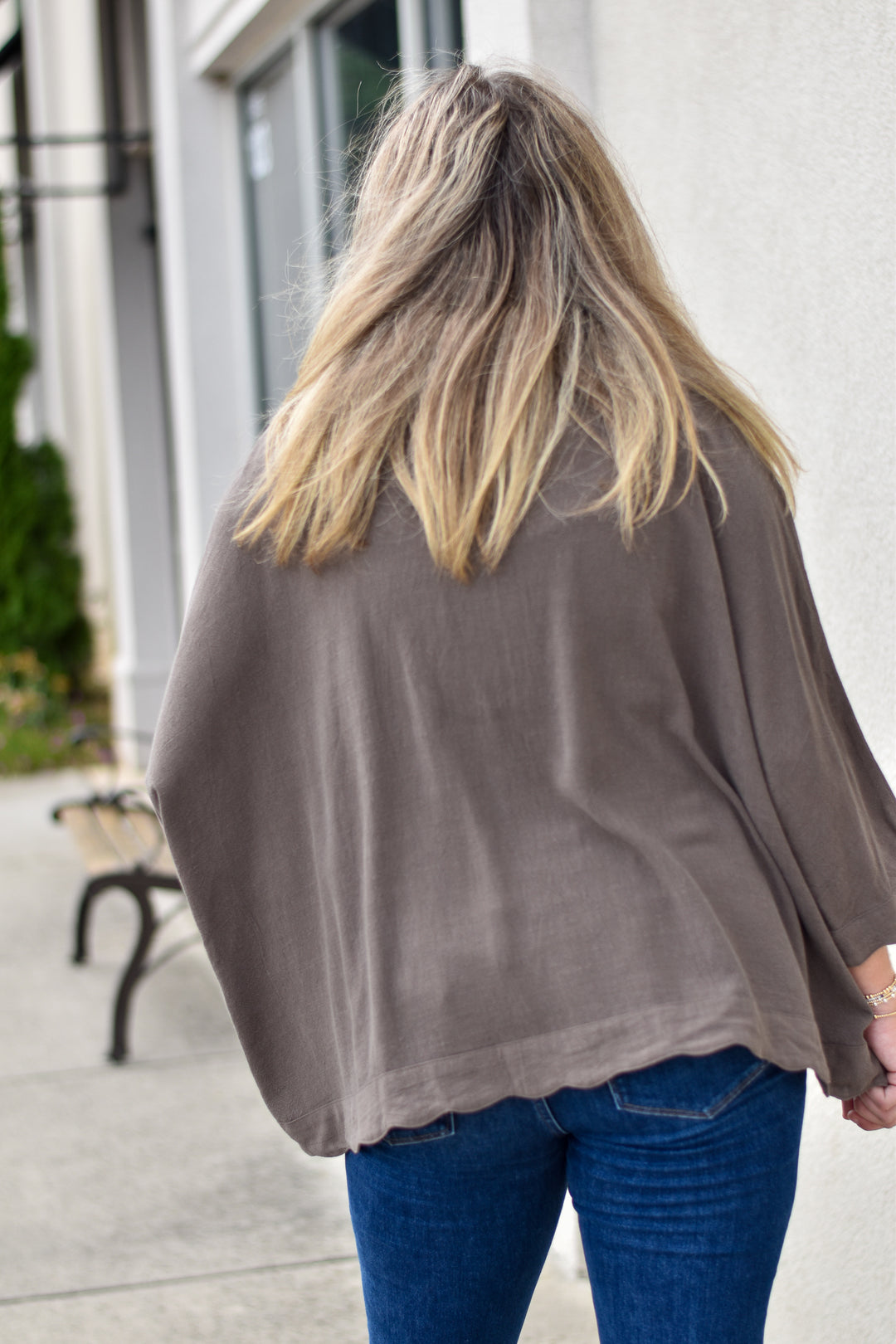 Lennon Scallop Blouse