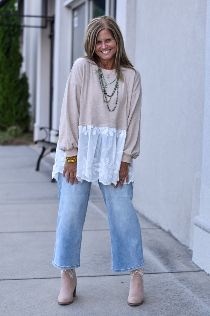 Sweet Meadow Lace Tunic