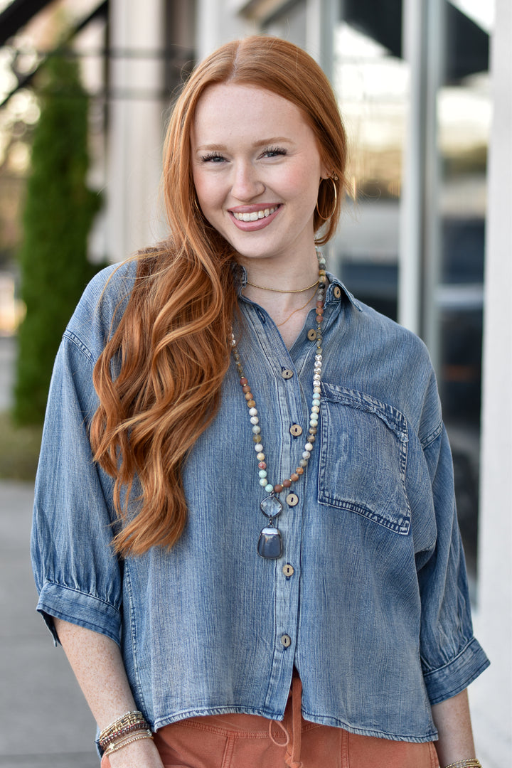 Agate & Jasper Harmony Necklace