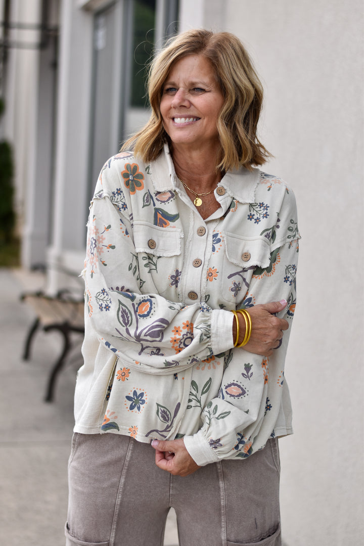 Wildflower Washed Pullover
