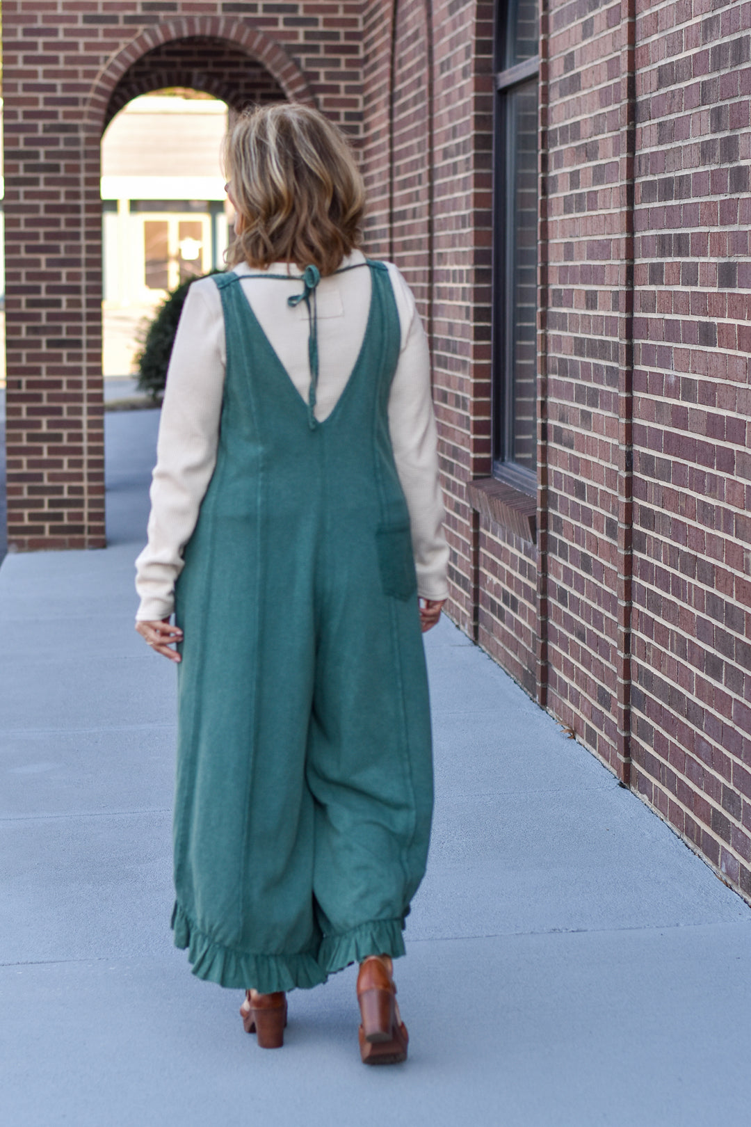 Soft Path Knit Jumpsuit