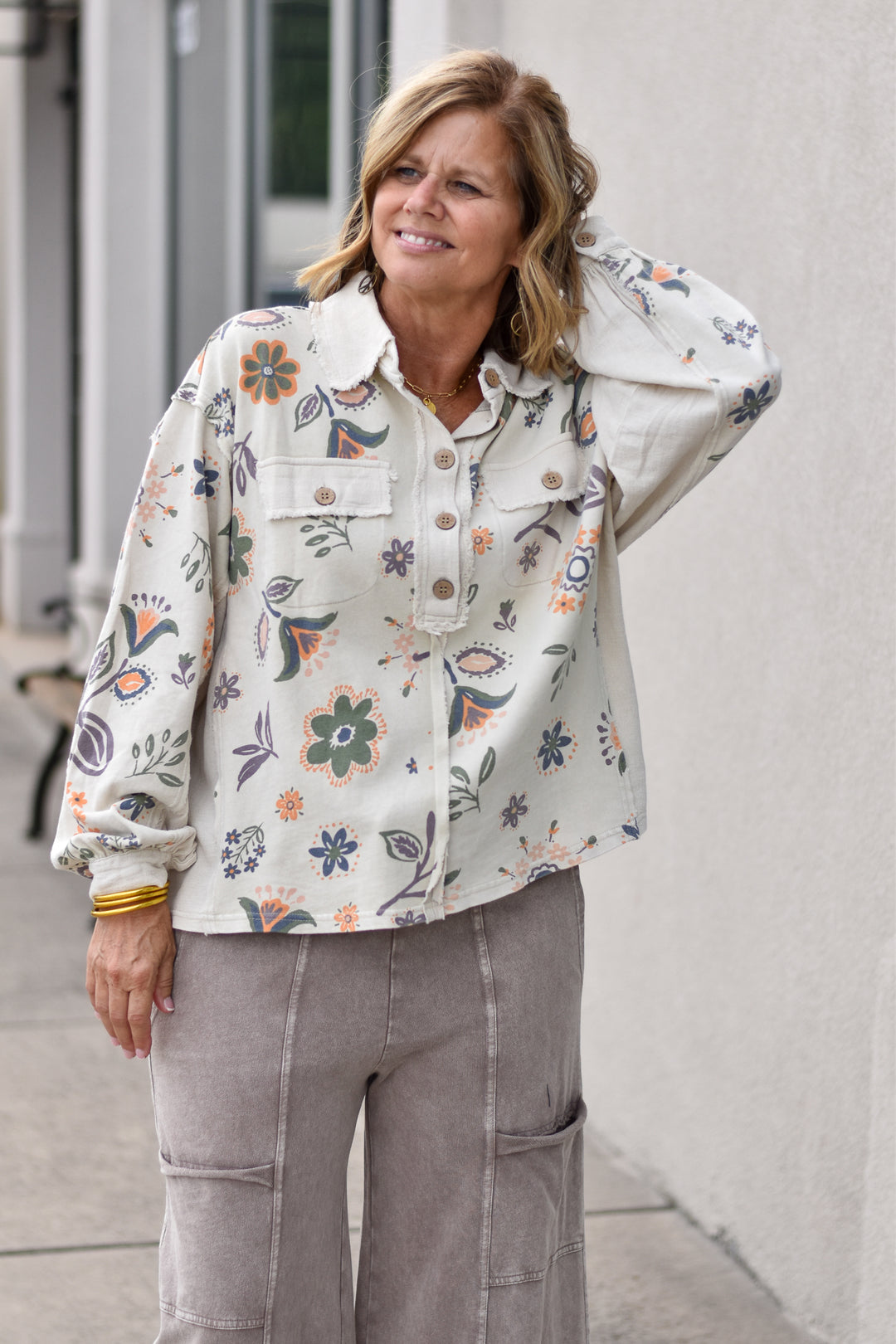 Wildflower Washed Pullover