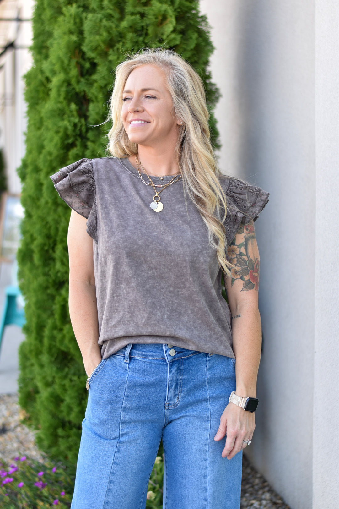 Easel Prairie Blossom Top