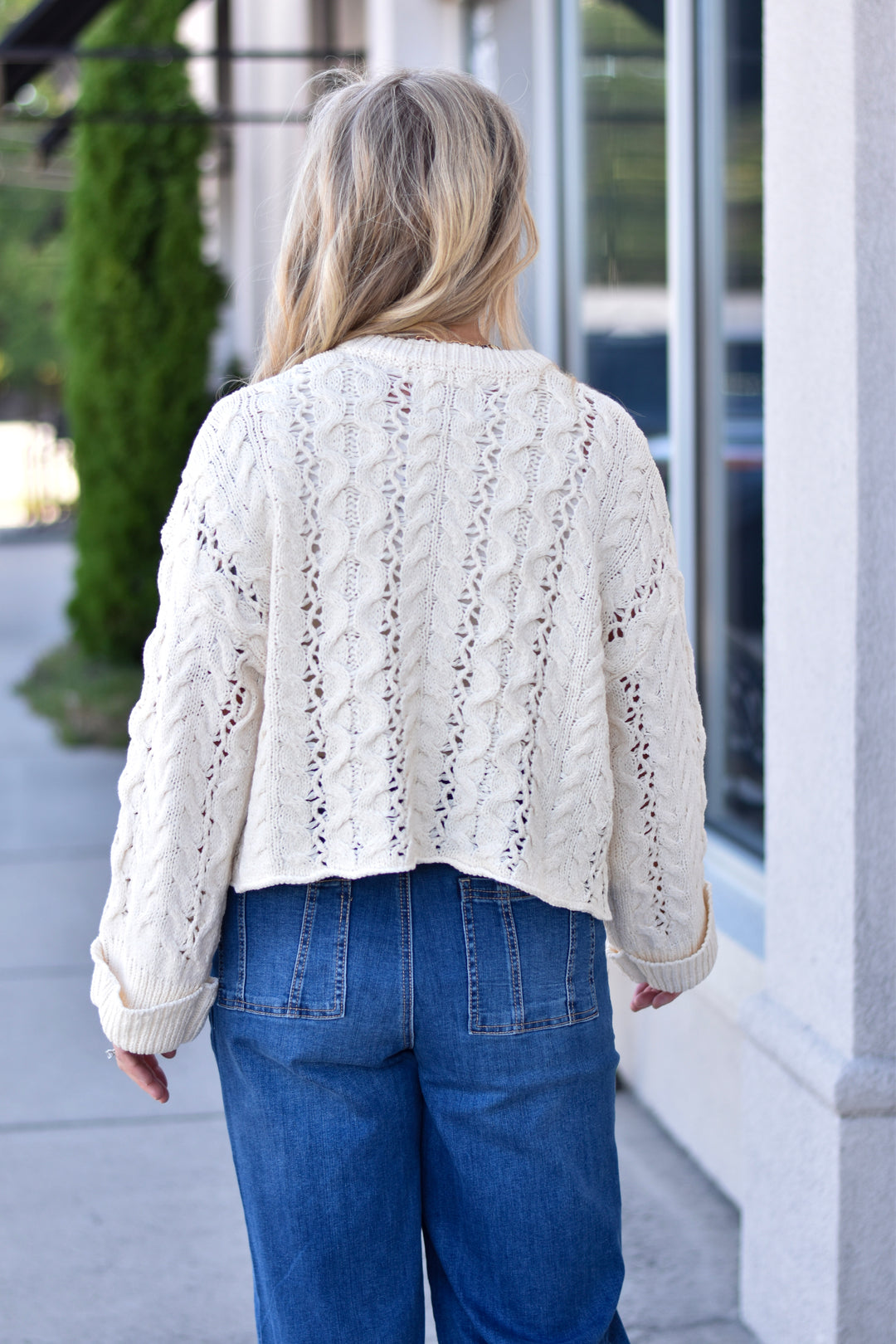Cloud Nine Twist Sweater