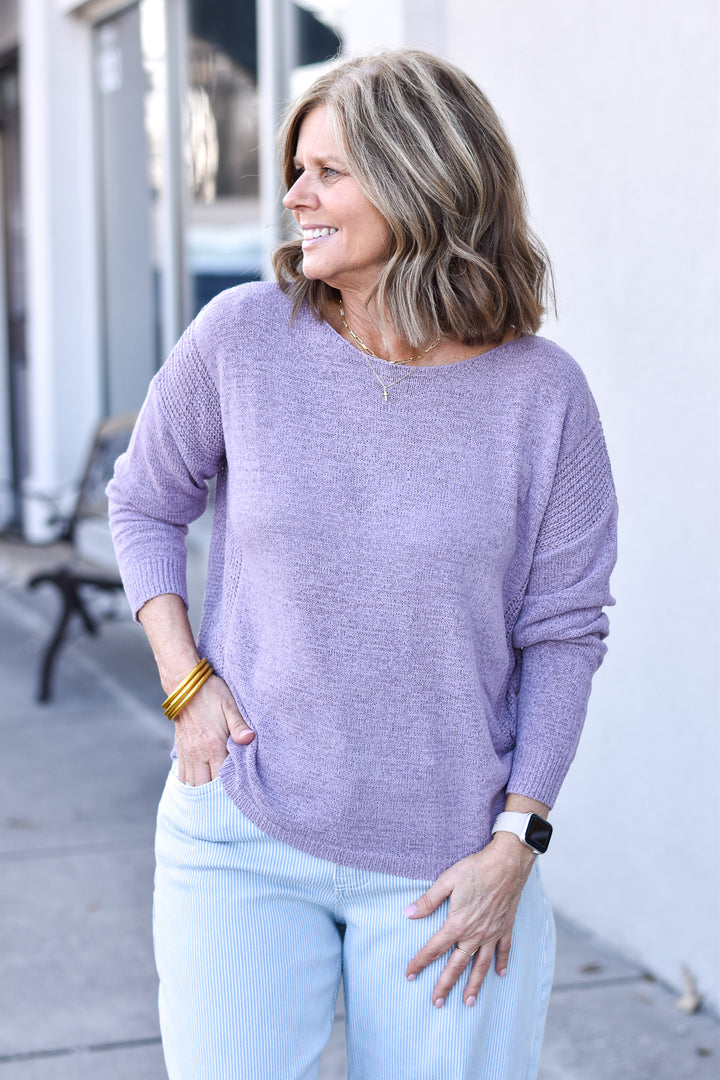 Easy Tide Boatneck Sweater