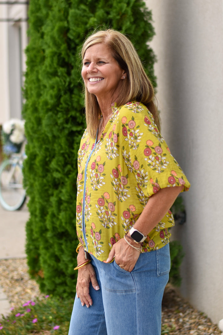 THML Vintage Bloom Top