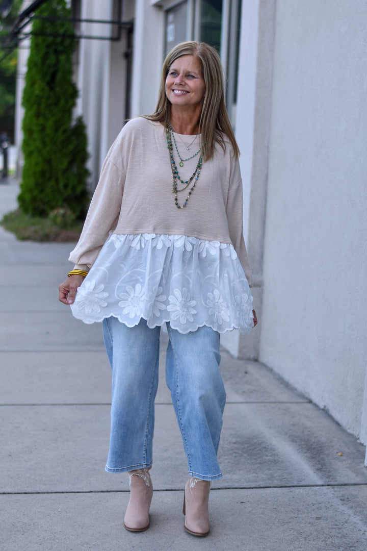 Sweet Meadow Lace Tunic