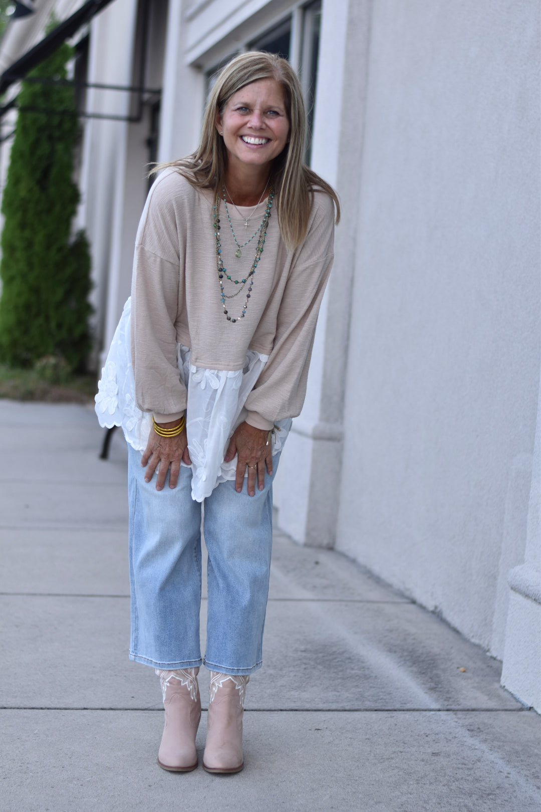 Sweet Meadow Lace Tunic