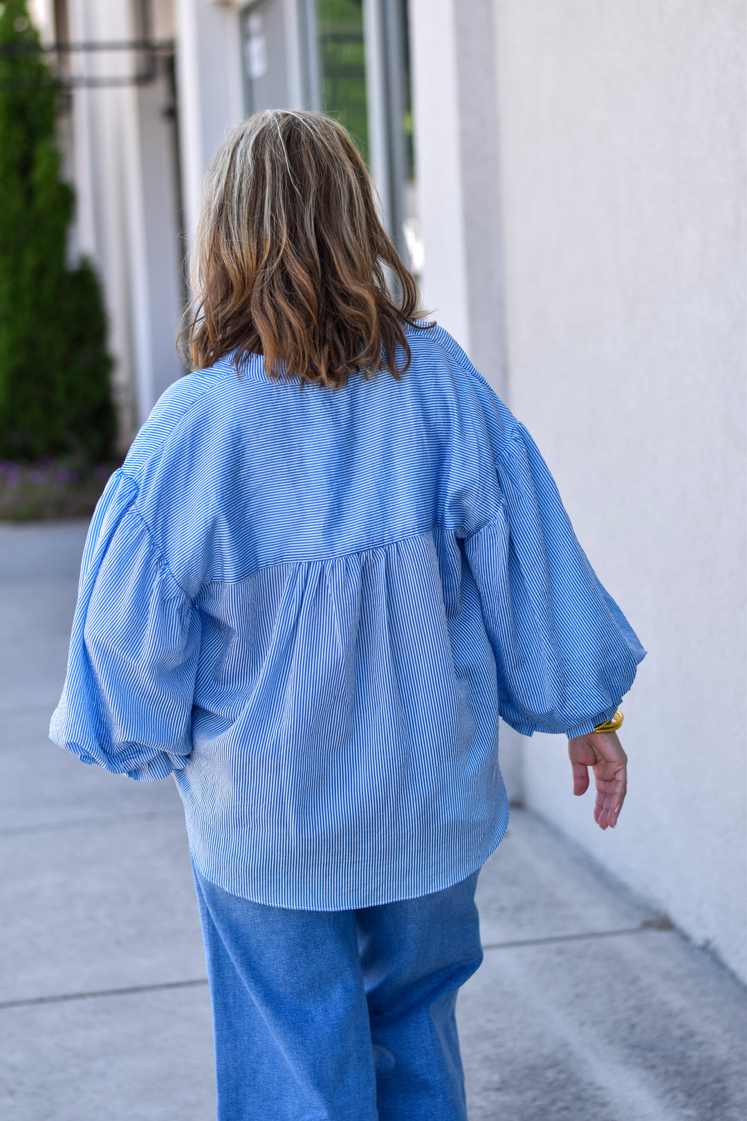 Fate Puff Sleeve Button Shirt