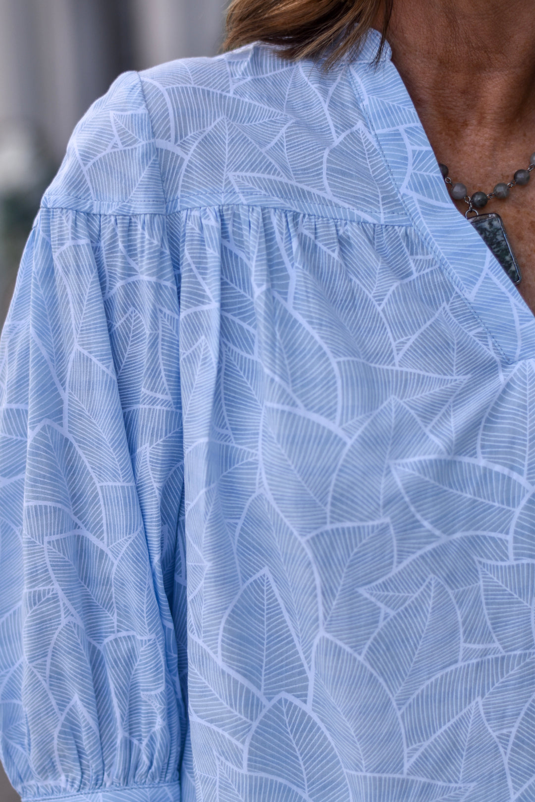 Pinch Willow Leaf Blouse