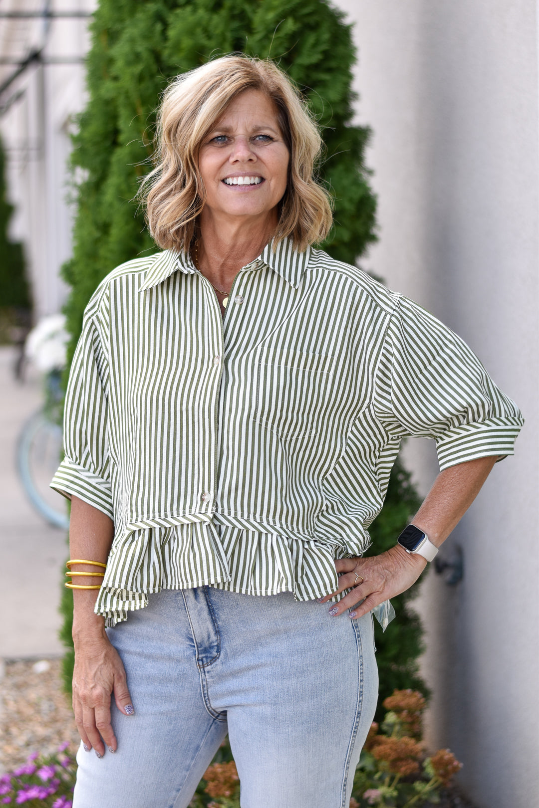 Willow Ruffle Blouse