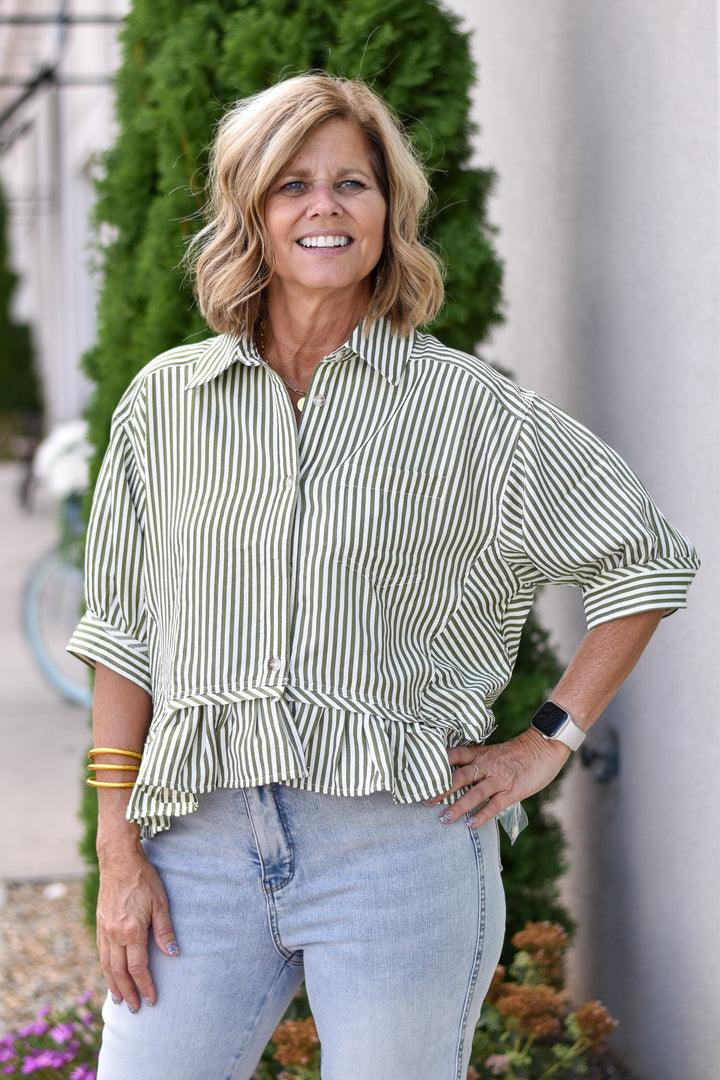 Willow Ruffle Blouse
