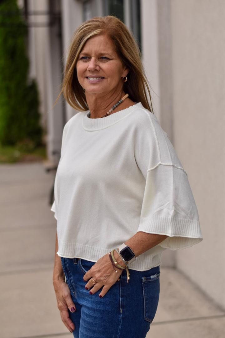 Cozy Muse Mock Neck Sweater
