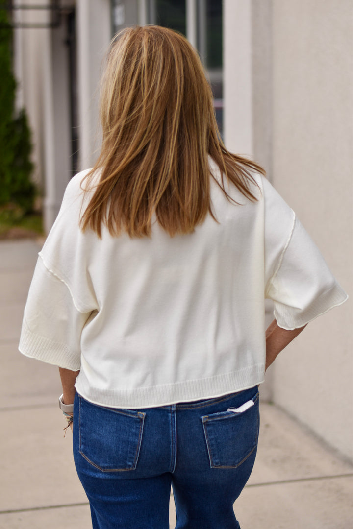 Cozy Muse Mock Neck Sweater