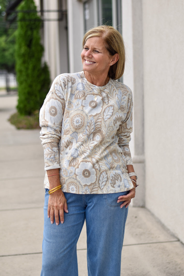 Charlie B Harmony Button Sweater