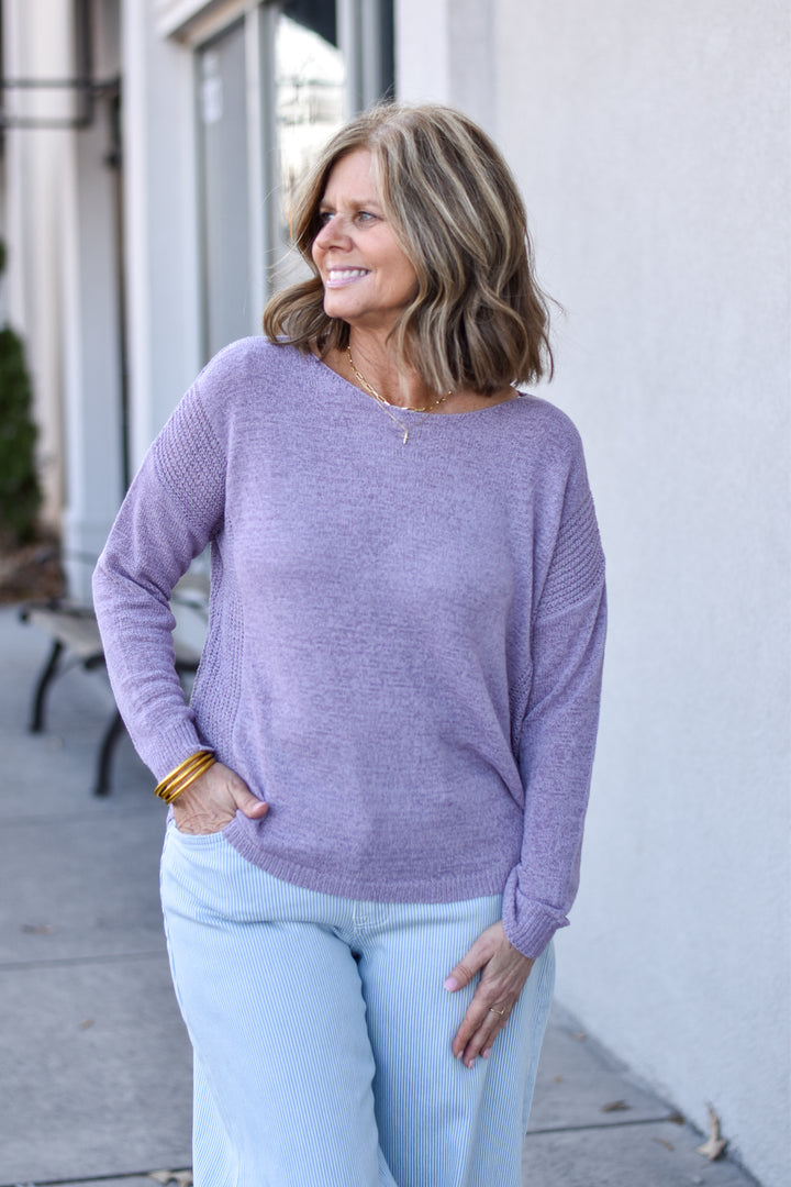 Easy Tide Boatneck Sweater