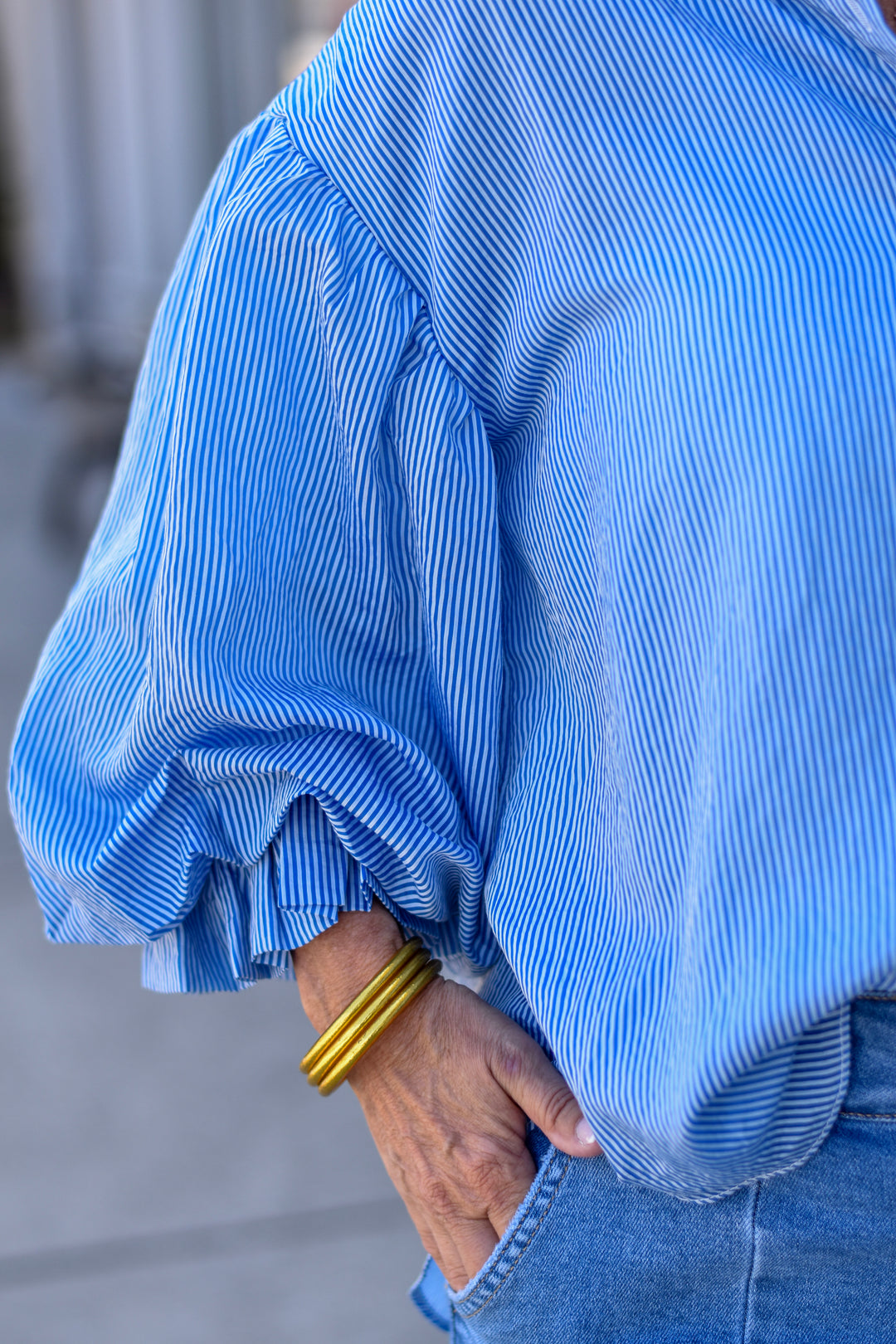 Fate Puff Sleeve Button Shirt