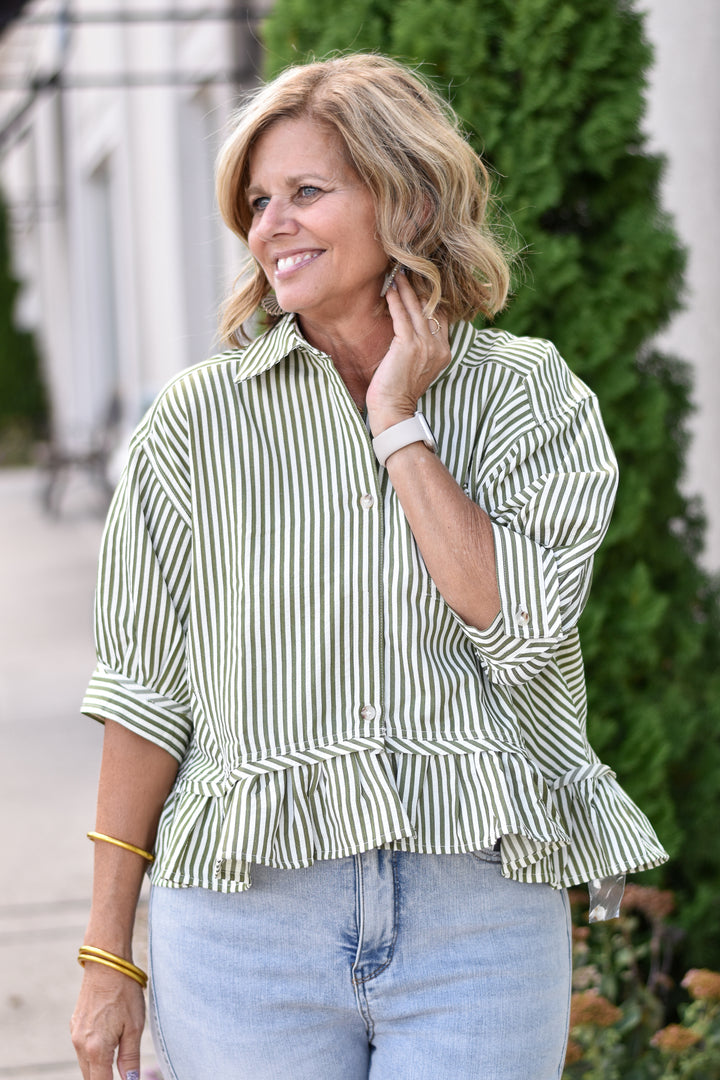 Willow Ruffle Blouse
