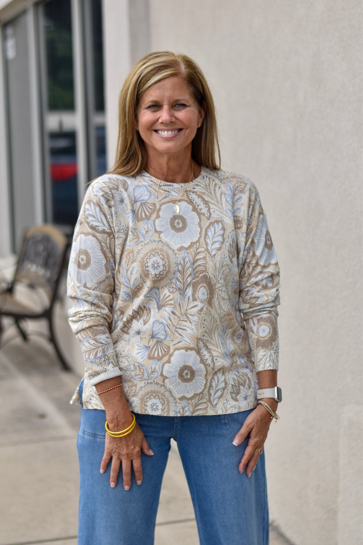 Charlie B Harmony Button Sweater
